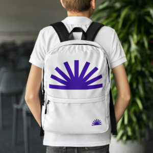 Sunburst Print Backpack