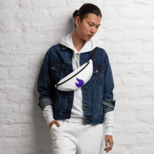 Purple Flame Belt Bag