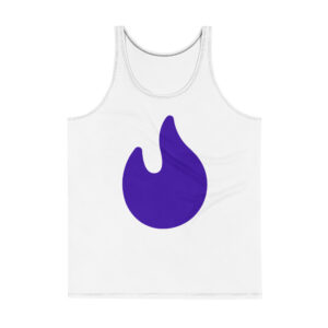 Essential Tank Top Purple Flame