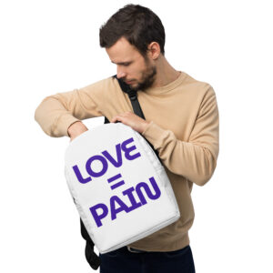 Minimalist Daily Backpack LOVE = PAIN
