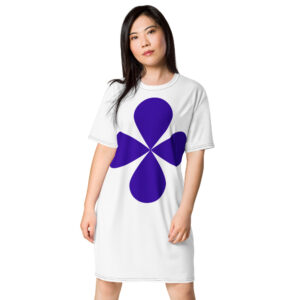 𝘍𝘭𝘰𝘳𝘢𝘭 𝘐𝘤𝘰𝘯 T-Shirt Dress