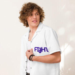 All-fit 'Fight' button shirt