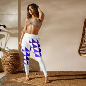 Triangle Mosaic  Yoga Leggings