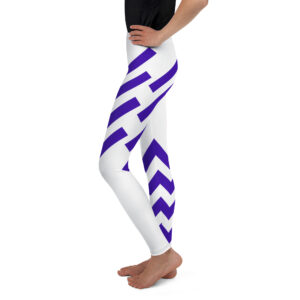 Stripe Chevron Youth Leggings