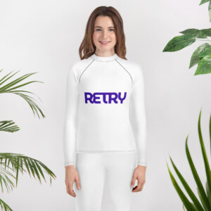 Youth Swim Rash Guard — RETRY