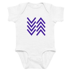 Double Chevron Infant bodysuit
