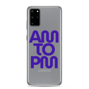 Clear Samsung® Cover AM TO PM