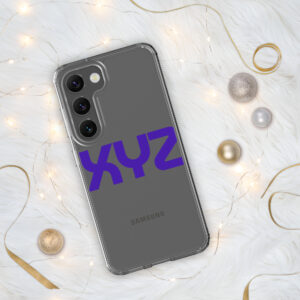 Clear Case for Samsung® "XYZ"