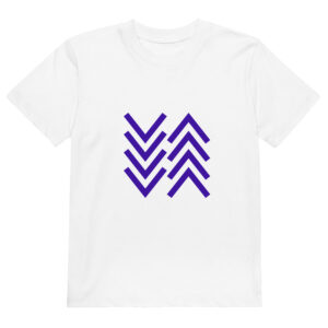 Double Chevron Organic cotton kids t-shirt