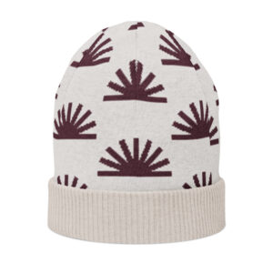 Knitted Sunburst Beanie
