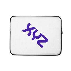 Laptop Sleeve - "XYZ"