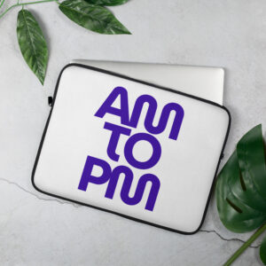 Slim Laptop Sleeve — AM TO PM