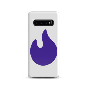 Samsung® Slim Snap Case — Purple Flame