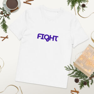 All-fit 'Fight' organic cotton t-shirt