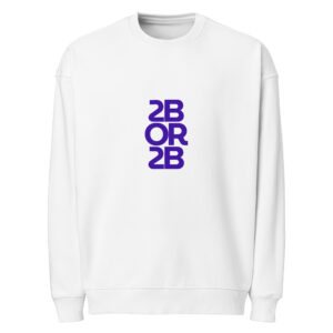 2BOR2B Inclusive Fit organic oversized sweatshirt