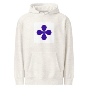 Floral Icon Premium Mid-Weight Hoodie For Everyone