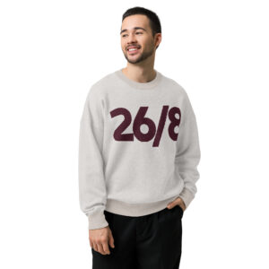 Relaxed Fit Knitted Crew Neck Sweater 26/8
