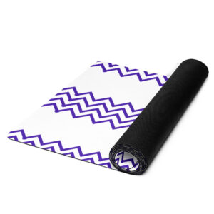 Chevron Stripes Yoga Mat