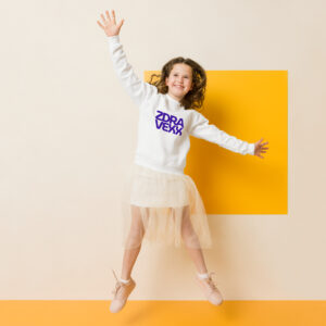 Youth Crewneck Sweatshirt — 𝙕𝘿𝙍𝘼𝙑𝙀𝙓𝙓