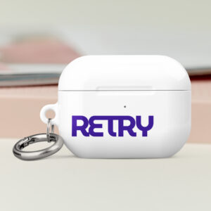 AirPods® Protective Case Featuring RETRY