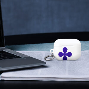 Wireless Earbud Carry Case Minimalist Bloom