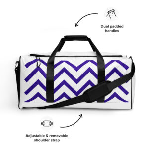 Chevron Stripes Weekender Duffle
