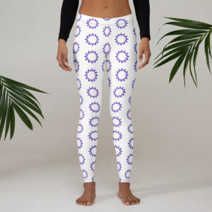 Everyday Comfort Tights — Purple Comic