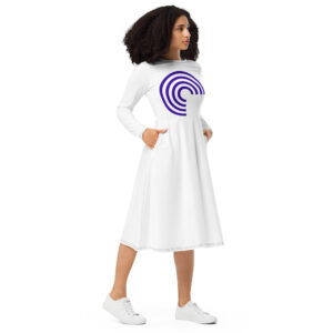 Long Sleeve Midi — Arc Pulse