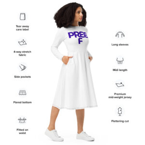 PREE-F Long Sleeve Midi Wear