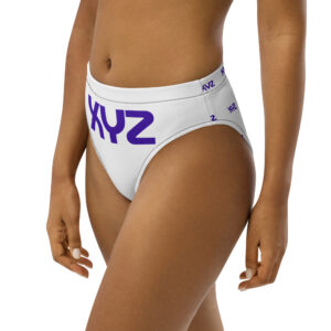 High-Rise Bikini Bottom XYZ