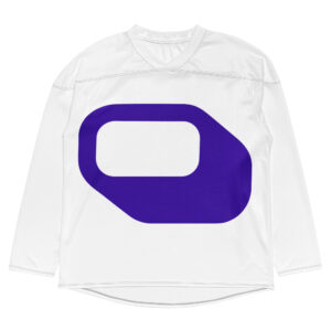 Recycled Hockey Support Jersey — Violet Loop