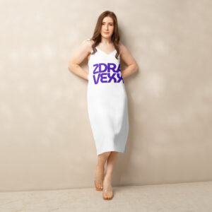ZDRAVEEX Tie-Strap Flow Dress