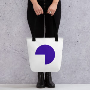 Canvas Daily Tote Violet Arc