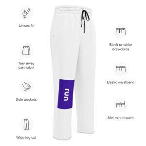 Relaxed Wide-Leg Joggers run