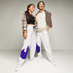 Wide-leg Joggers For everyone Purple Flame