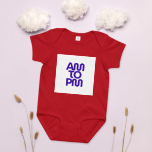 Soft Baby Romper AM TO PM