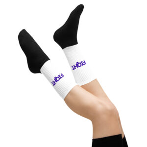 Athletic Crew Socks — FIGHT