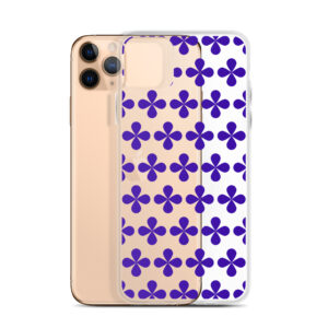 Transparent iPhone® Protector Minimalist Bloom