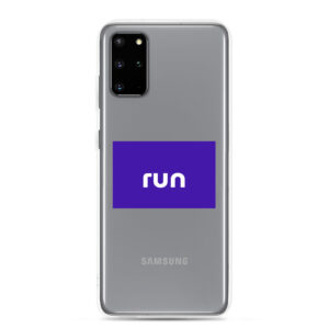 Transparent Samsung® Case run
