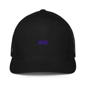 XYZ Closed-back trucker cap