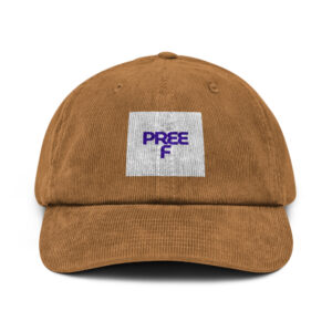Corduroy Hat with PREEF Artwork