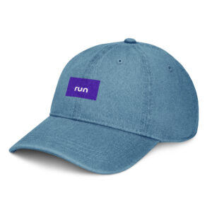 run Vintage Denim Cap