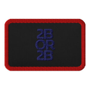 Embroidered Patch Pack — 2BOR2B