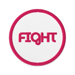 Decorative Stitch Patches FIGHT