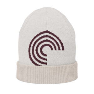 Soft Winter Knit Cap Arc Pulse