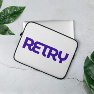 RETRY Protective Laptop Sleeve