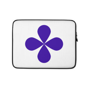 Minimalist Bloom Laptop Travel Sleeve