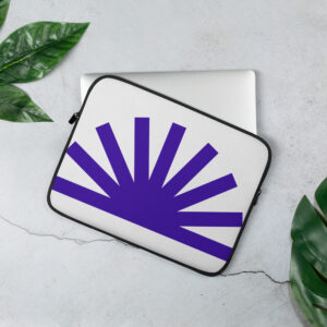 Purple Sunrise Laptop Carry Sleeve
