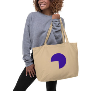 Violet Arc Organic Shopping Tote