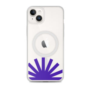 Purple Sunrise MagSafe® Clear Shell